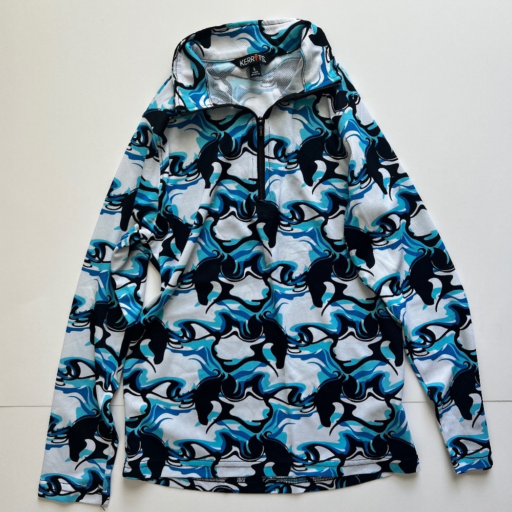 Kerrits Kids Summer Ride Ice Fil Long Sleeve Equestrian Shirt